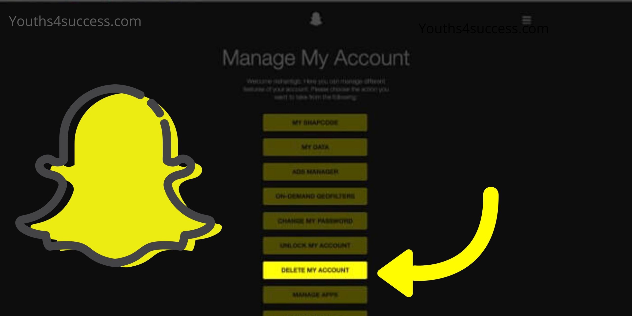 How To Delete Snapchat Account