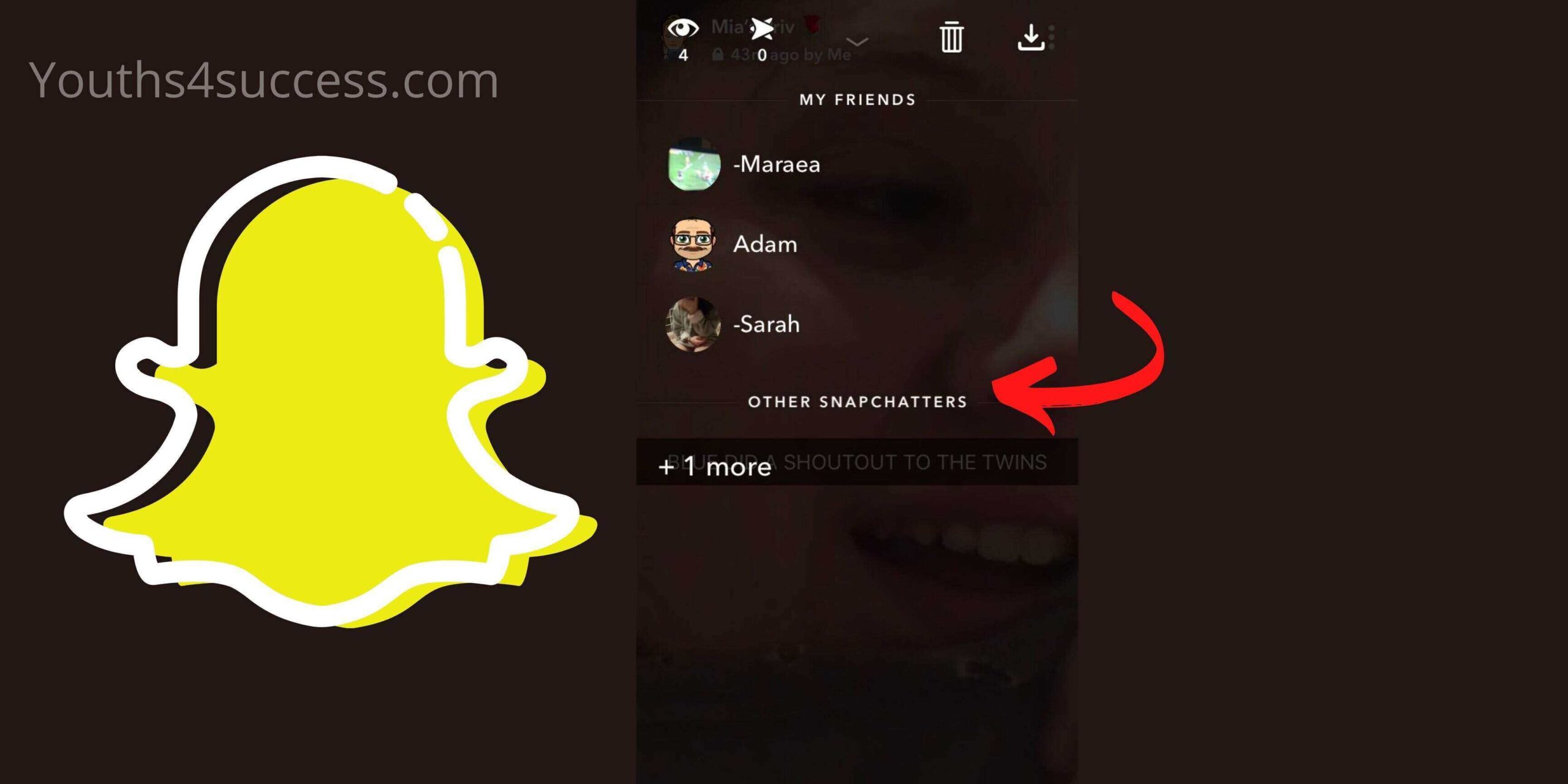 What Does Other Snapchatters Mean On Snapchat