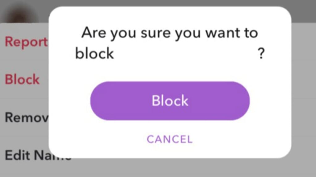 How To Block Someone On Snapchat