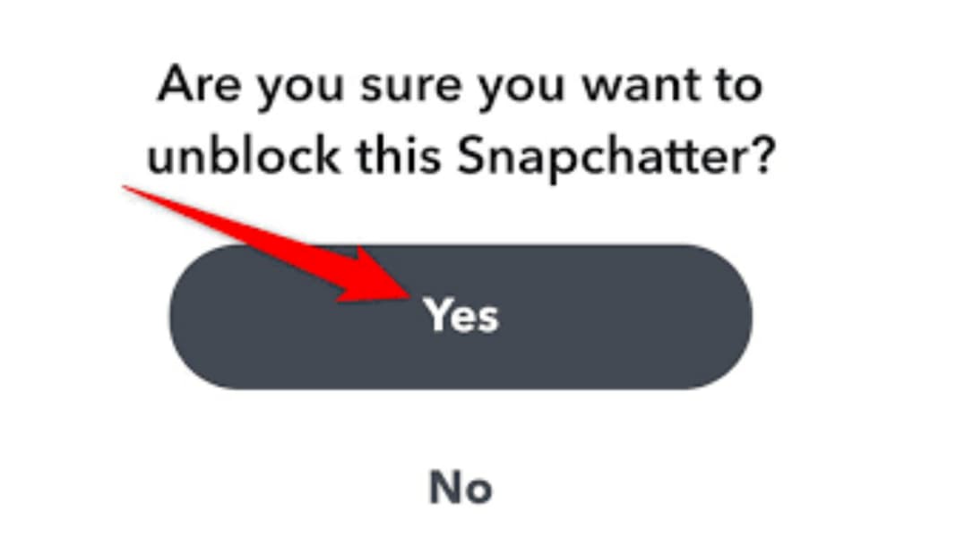 How to unblock someone on Snapchat