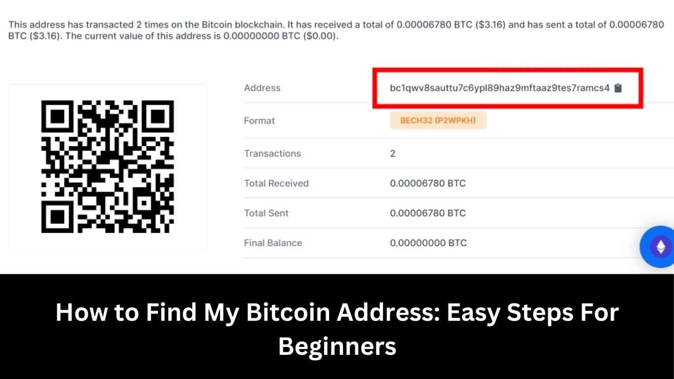 How to Find My Bitcoin Address: Easy Steps For Beginners